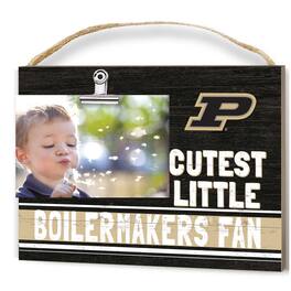 Jardine - Purdue Boilermakers 8'' x 10'' Cutest Little Team Logo Clip Photo Frame - Black