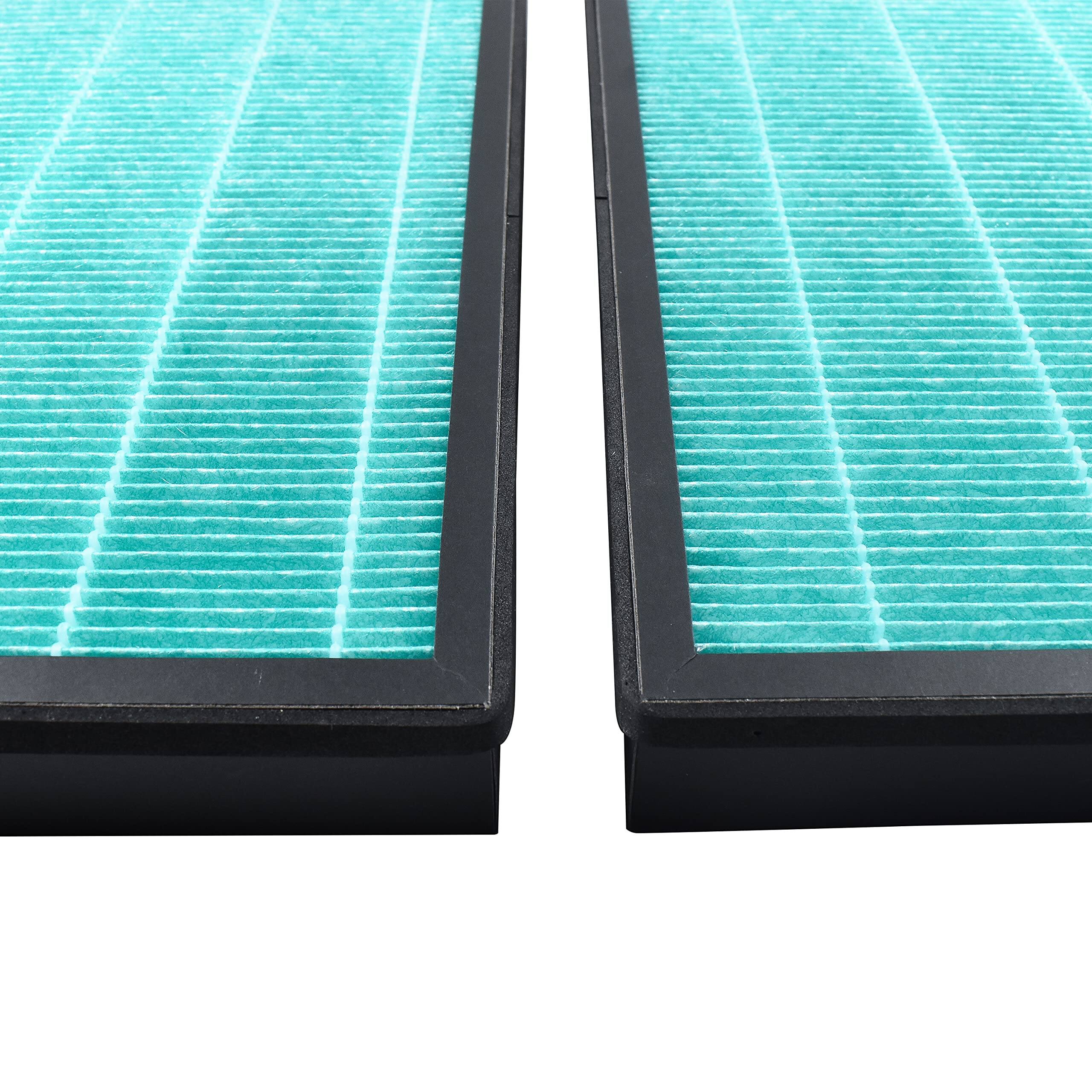 Alt View 3. HQRP - 2-Pack 2-in-1 HEPA Carbon Replacement Filters for Coway Airmega Max2 400 400S.