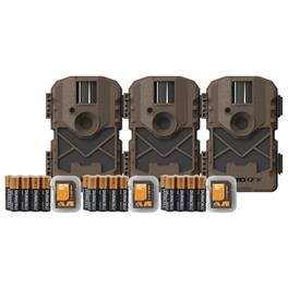 Muddy - Pro Cam 20 720p Trail Camera 3-Pack Bundle with SD Card and Batteries