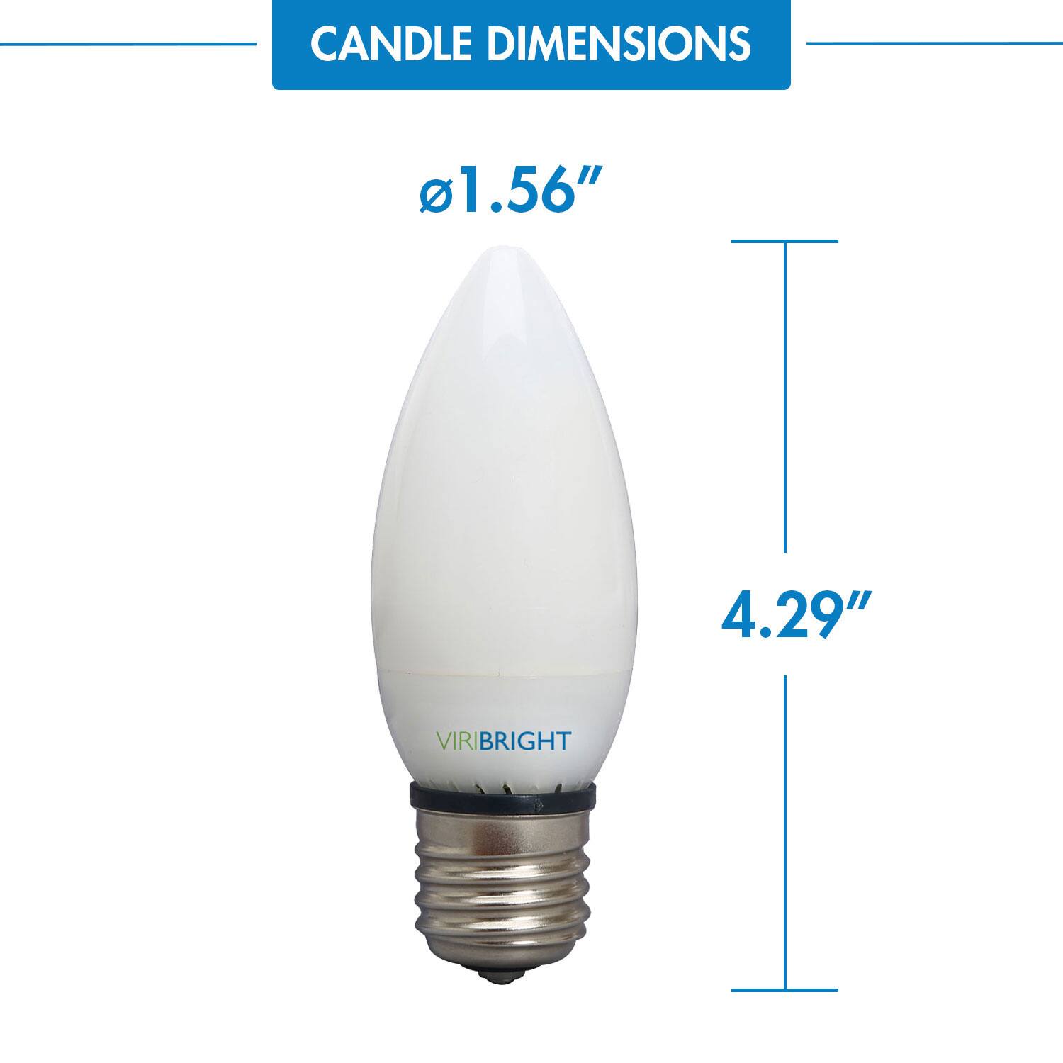CANDLE DIMENSIONS  
Ø1.56"  
4.29"