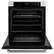 Angle. ZLINE - ZLINE Autograph 30 in. True Convection Single Wall Oven in Stainless Steel & Nickel Helix Handle (WASZ-30-KPN) - Stainless Steel.