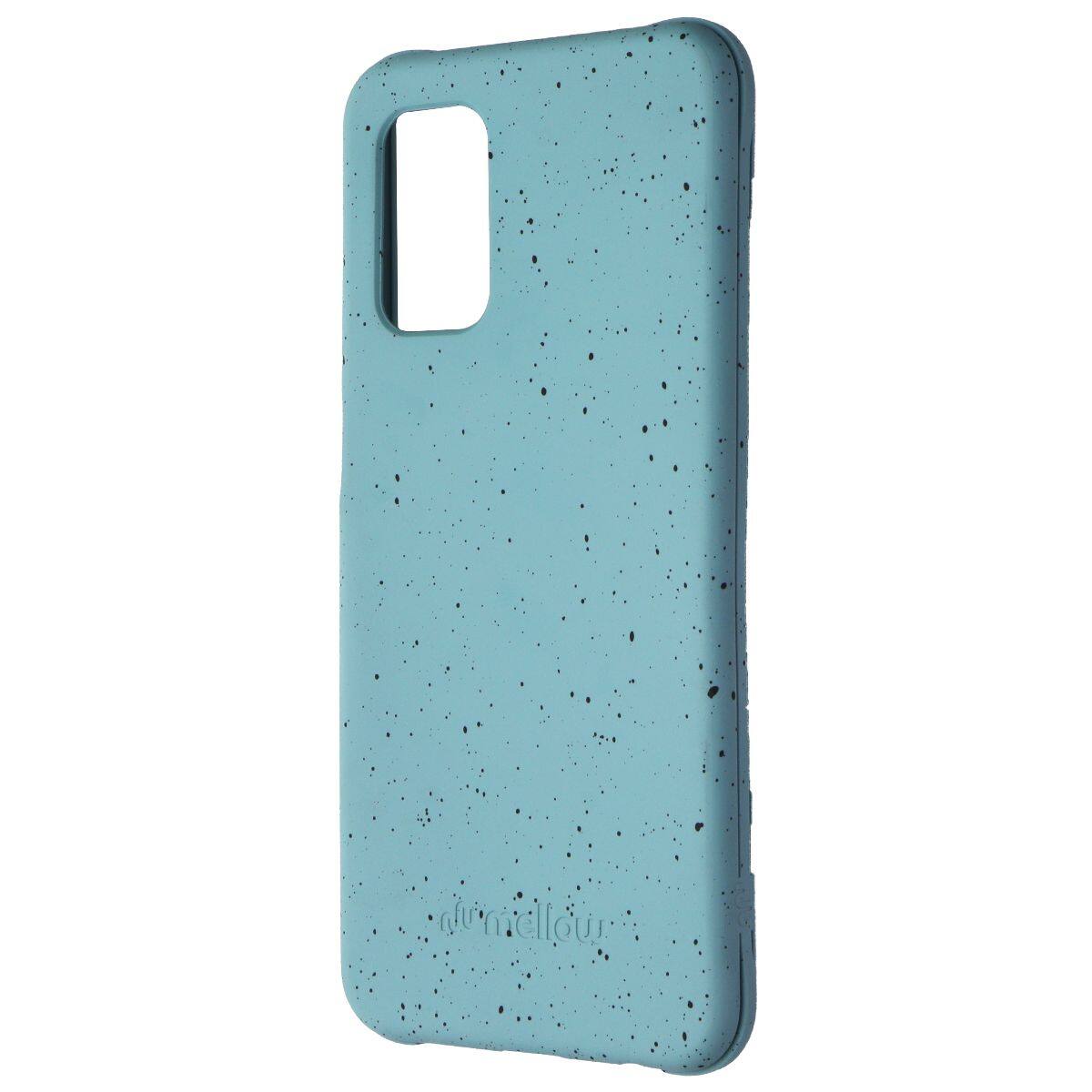 Front. Mellow - Mellow Bio Case for Samsung Galaxy A32 5G - Fiji Blue - Blue.