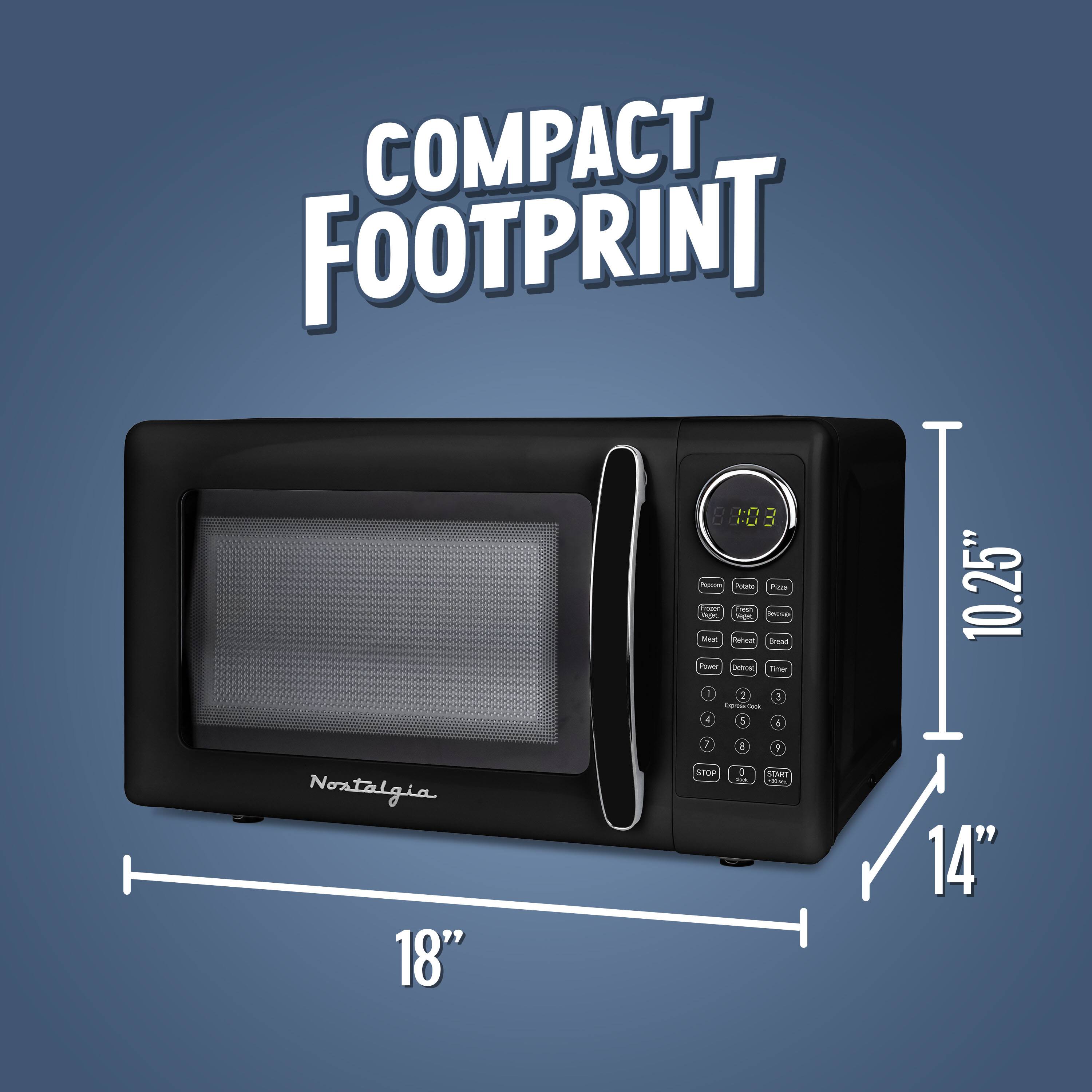 COMPACT FOOTPRINT  
18" x 14" x 10.25"  
Nostalgia