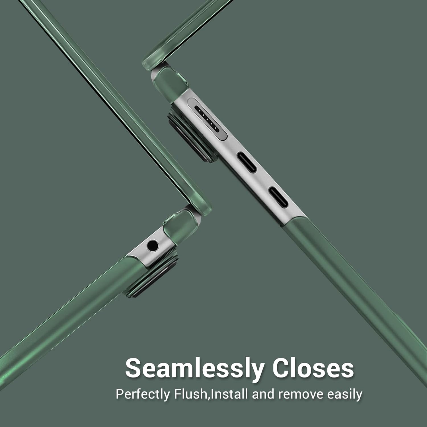 Seamlessly Closes  
Perfectly Flush, Install and remove easily