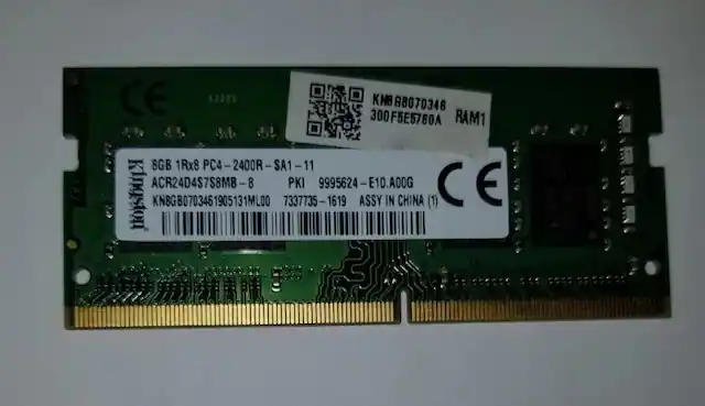 722 CE 42223 KNO KNBGB070346 300F5E5760A RAM1 8GB 1Rx8 PC4-2400R-SA1-11 PC4 2400R - SA1 - 11 ACR24D4S7S8MB-8 - 8 PKI 9995624-E10.A00G .AOOG CE HOSHupy KN8GB0703461905131ML00 7337735-1619 1619 ASSY IN CHINA (1) 6FB47 DOTER
8GB 1Rx8 PC4-2400R-SA1-11
ACR24D4S7S8MB-8
KN8GB0703461905131ML00
PKI 9995624-E10.A00G
7337735-1619
ASSY IN CHINA (1)