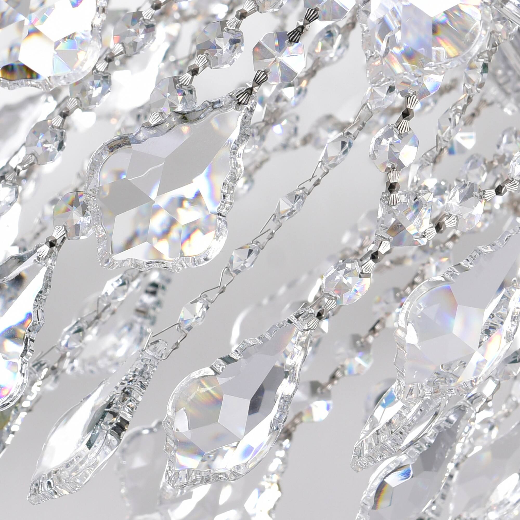 Alt View 1. CWI Lighting - Maria Theresa 19 Light Up Chandelier With Chrome Finish - Chrome.