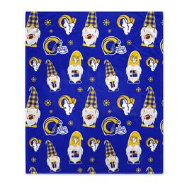 Pegasus - Los Angeles Rams 60" x 70" Gnome Helmet Blanket - Multicolor