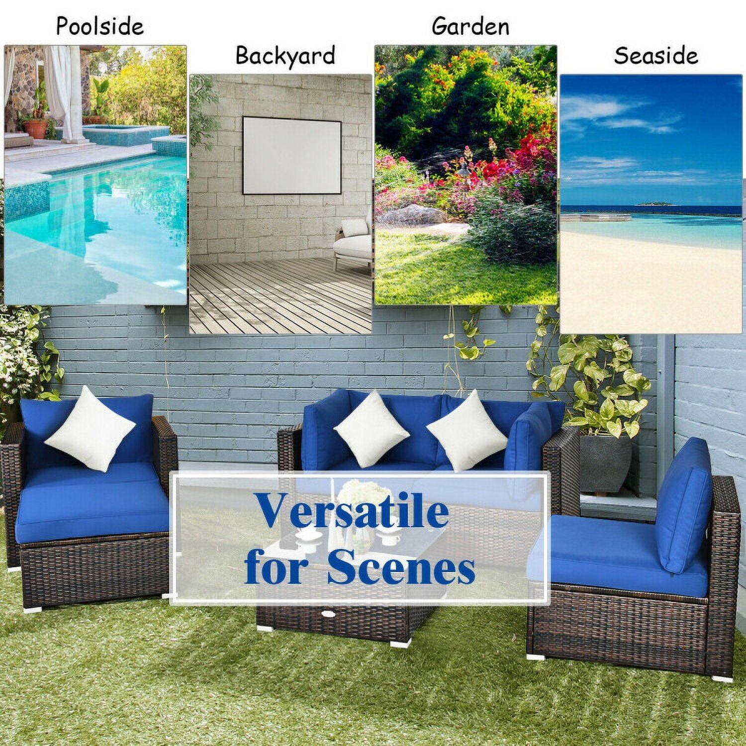 Poolside  
Backyard  
Garden  
Seaside  

Versatile for Scenes