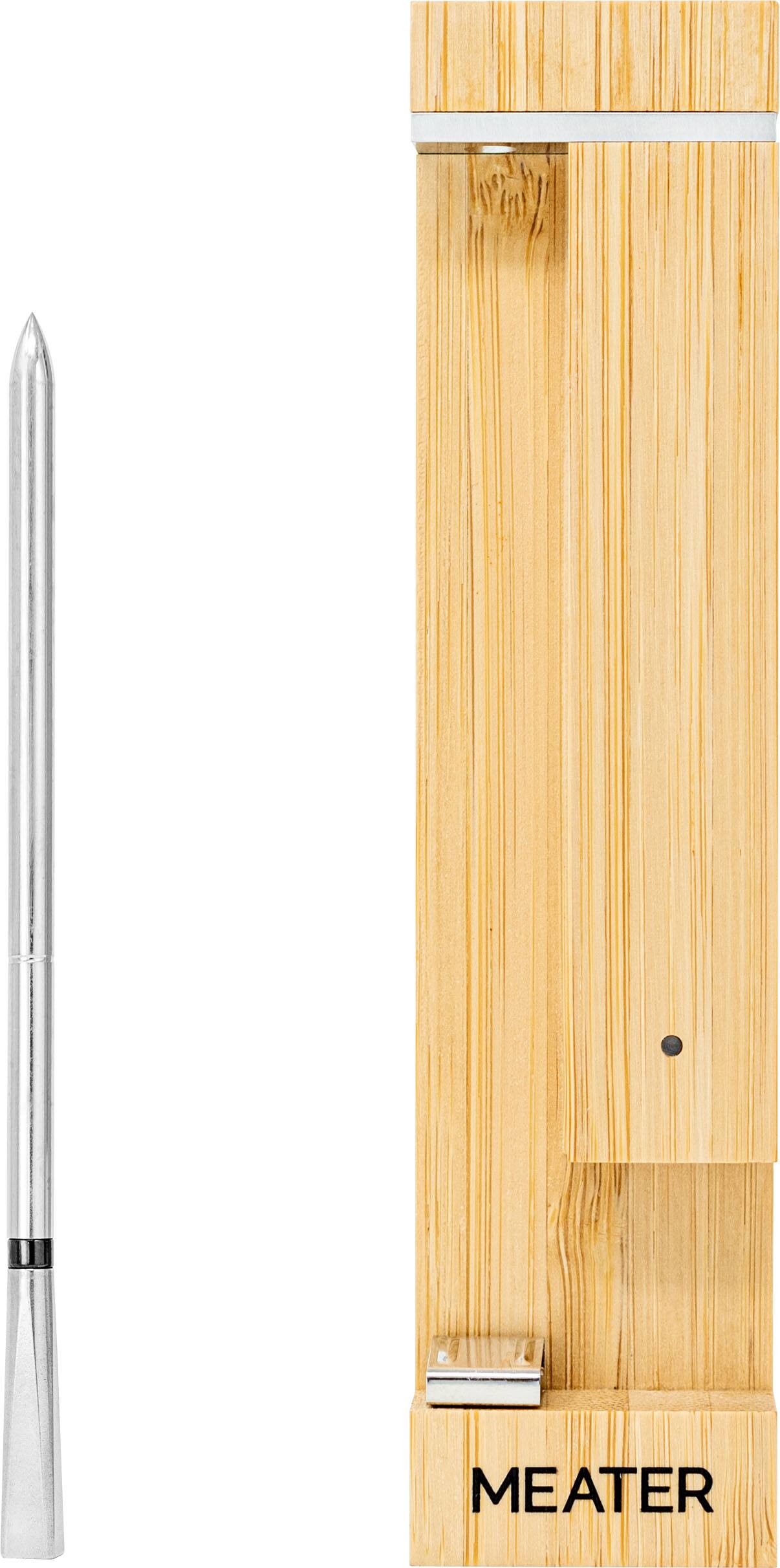 Angle. Traeger Grills - MEATER Pro Wireless Meat Thermometer - Bamboo.