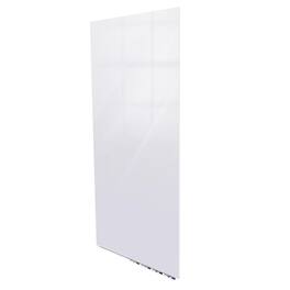 Ghent - Aria 3'H x 2'W Glass Board, Surface, Vertical, 4 Markers and Eraser - White