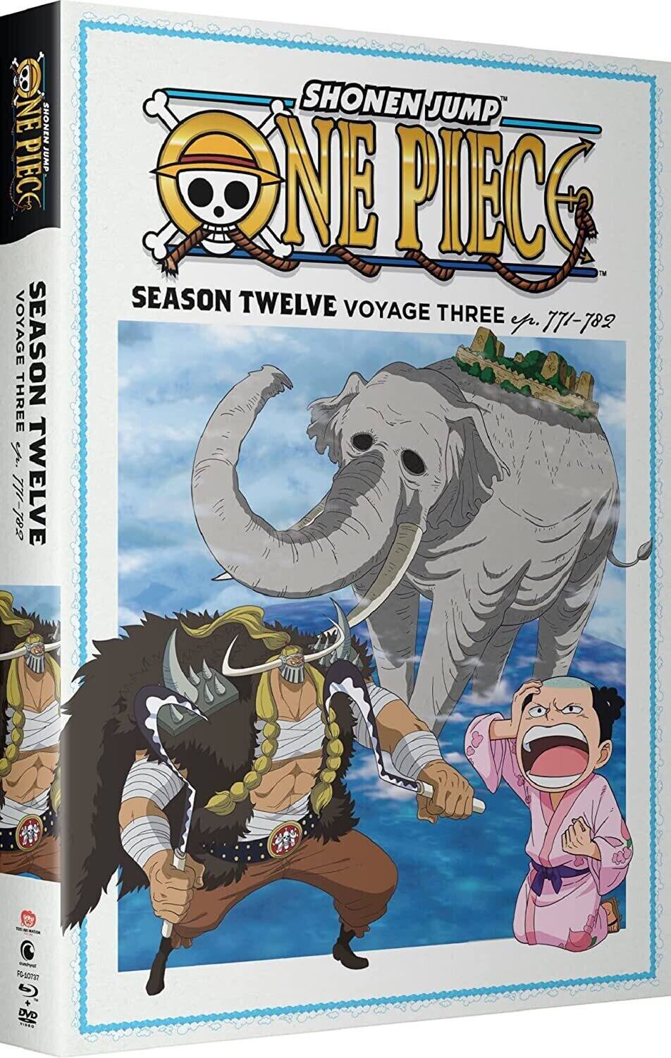 Front. One Piece: Season 12 Voyage 3   - BLU-RAY.