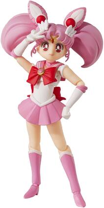 Tamashii Nations - Sailor Chibi Moon (Animation Color Edition) Pretty Guardian Sailor Moon, Bandai - COLLECTIBLES - Multicolor