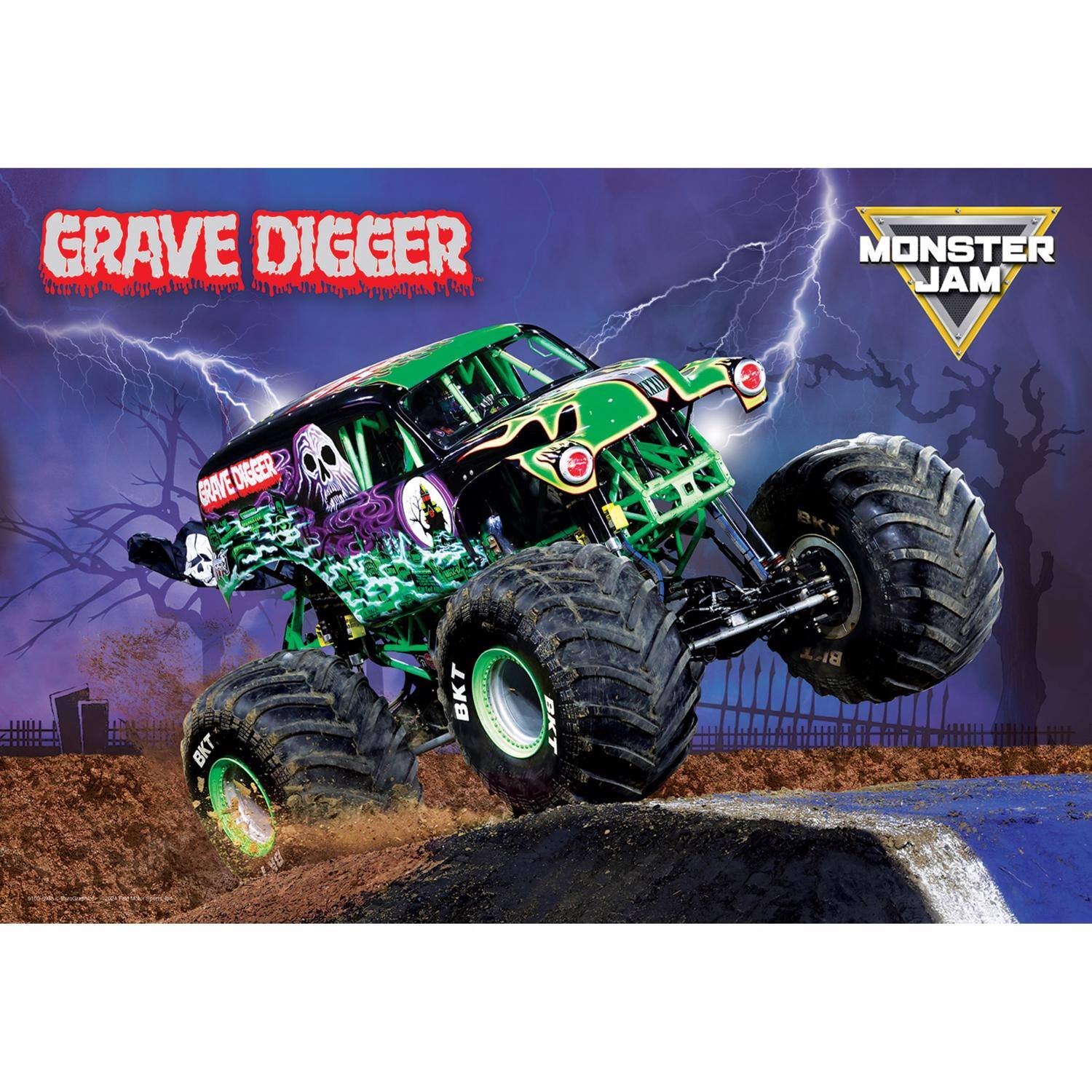 GRAVE DIGGER MONSTER JAM  
GRAVE DIGGER  
BKT BKT  
BKT BKT BIT