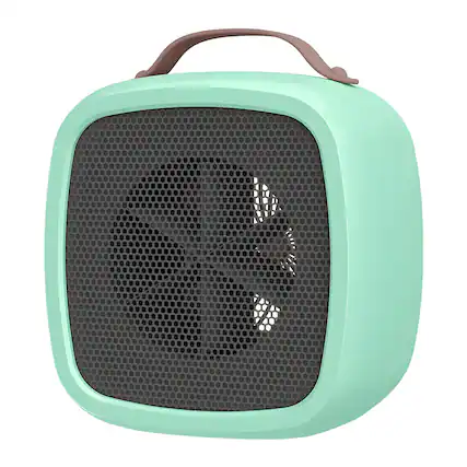 Front. Cluzine - Portable Mini Heater, 3S Fast Heat, Low Noise Convection Design, for Home Office Bedroom.