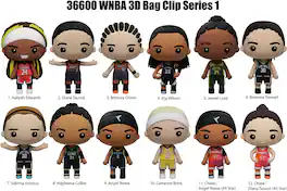 Monogram - WNBA - 3D Blind Bag Clip Series 1 - COLLECTIBLES - Multicolor