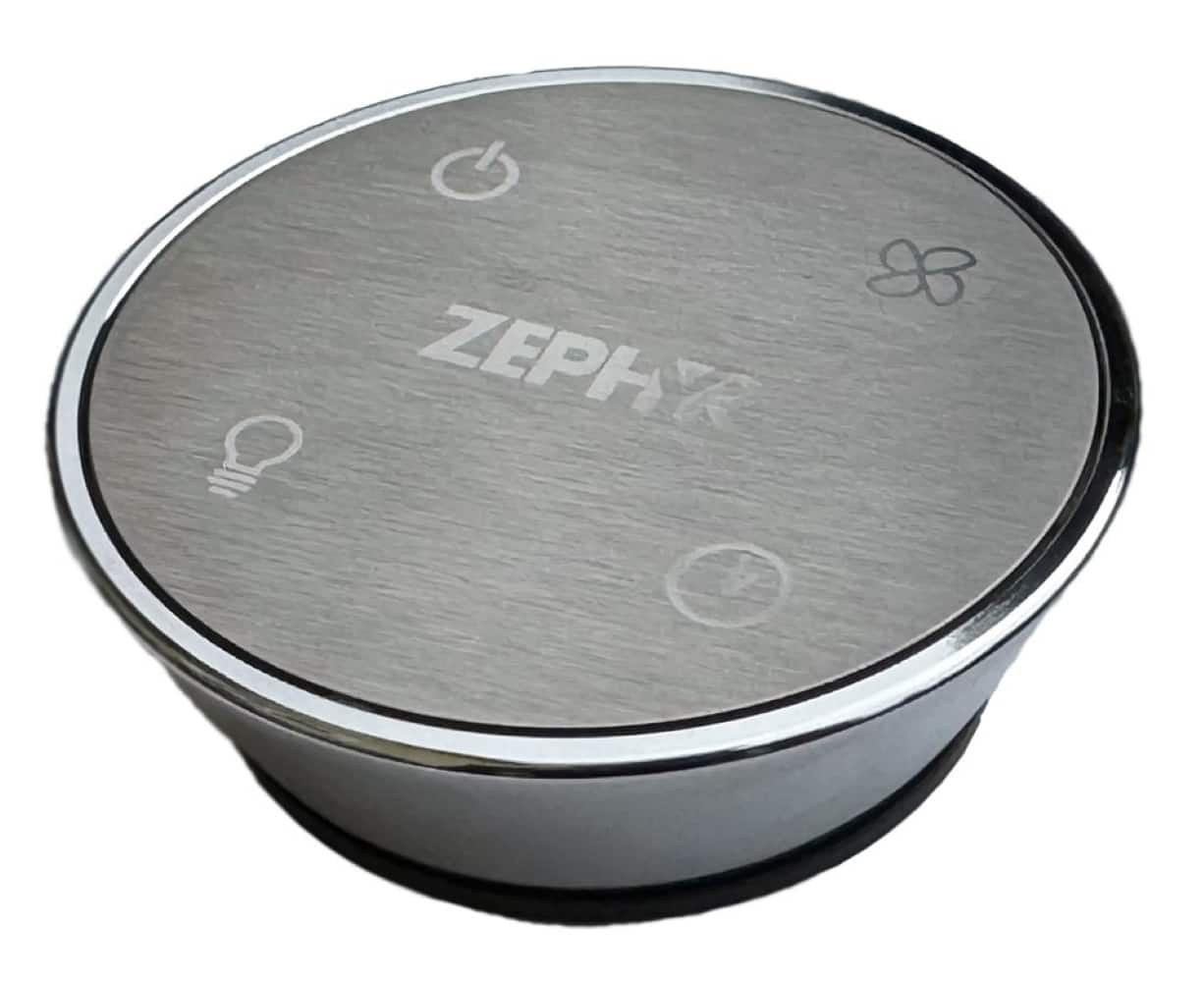 Zephyr - Remote Control Accessory Kit for Range Hoods - Stainless Steel - Front_Zoom