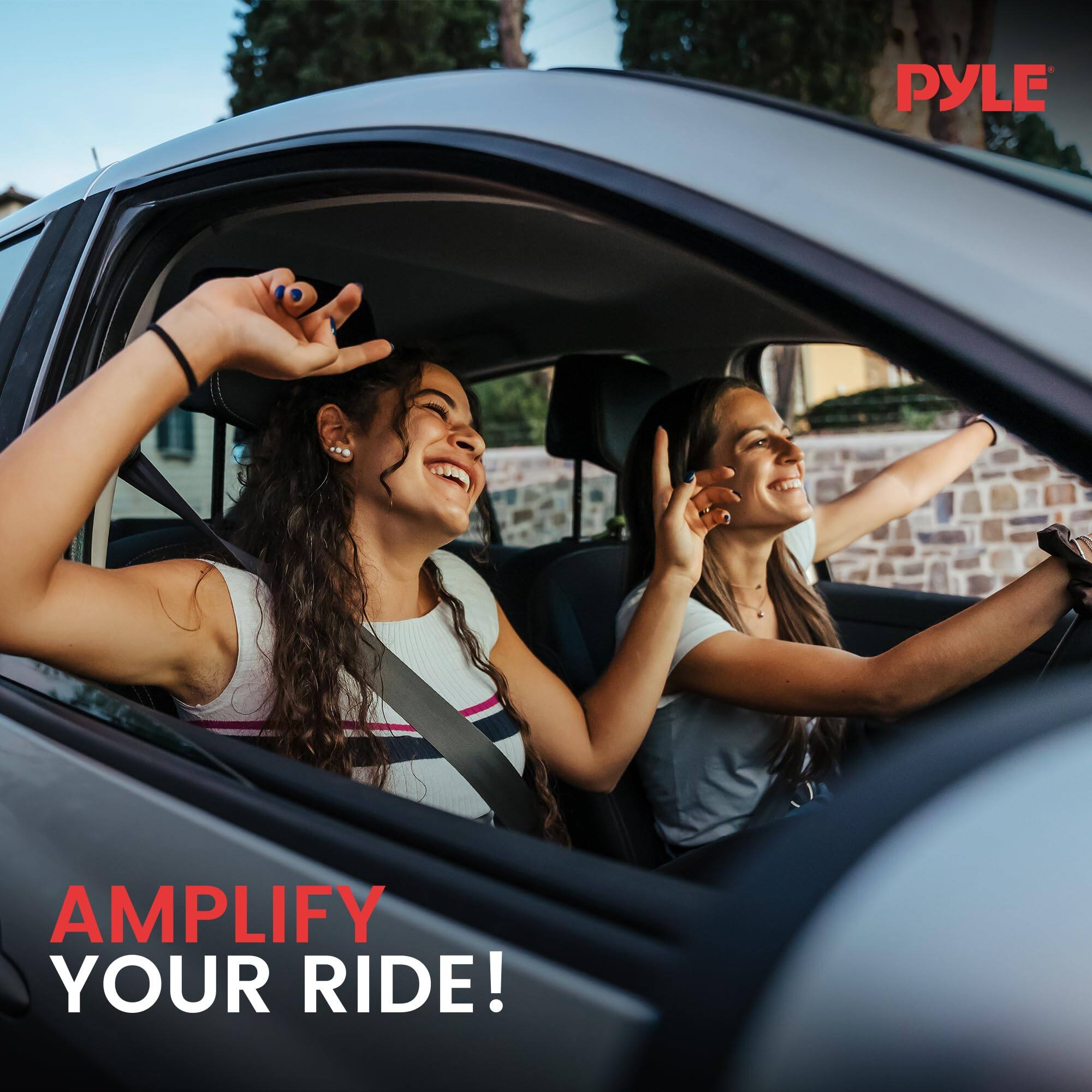 PYLE  
AMPLIFY YOUR RIDE!