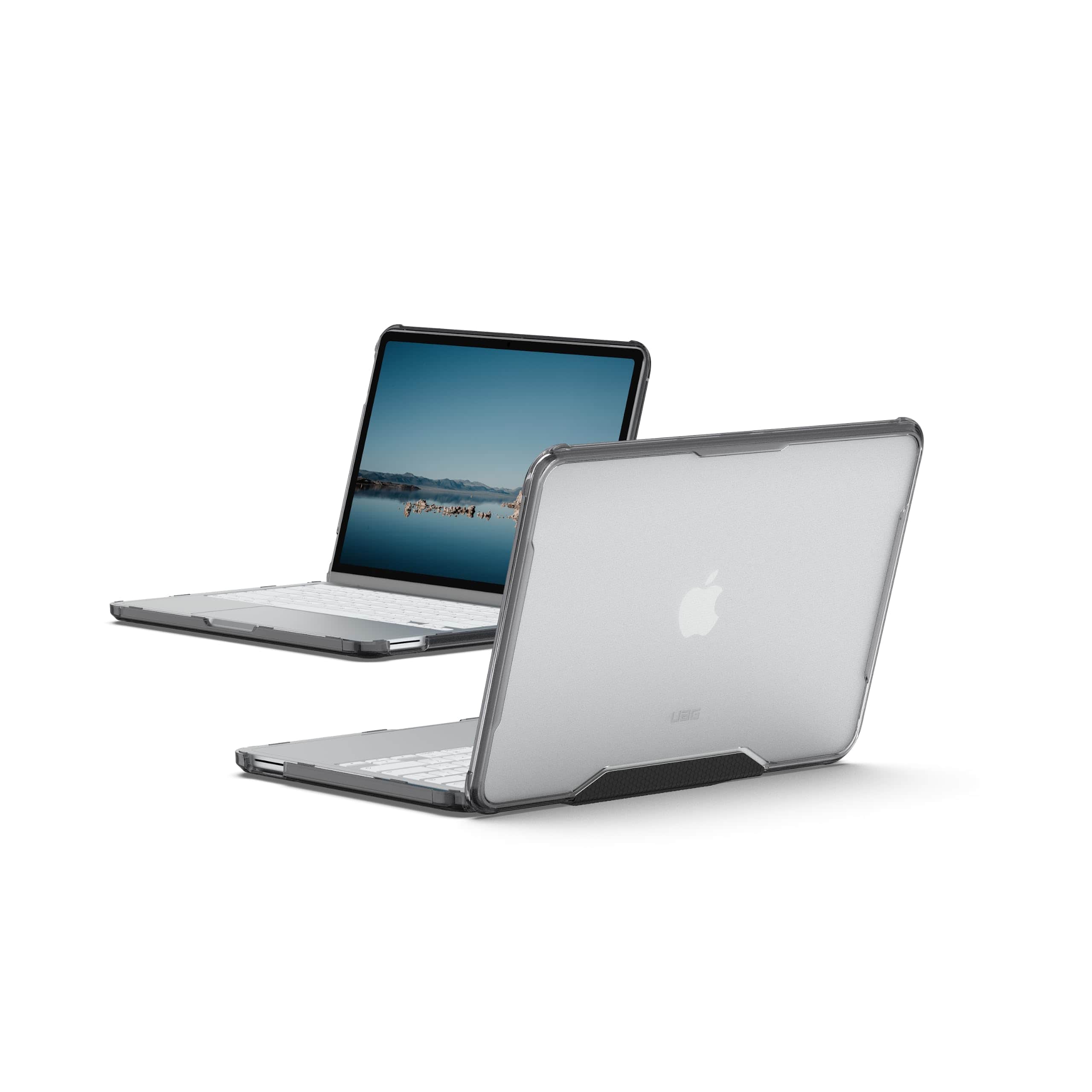 "UAG - MacBook Neo Case 13"" 2026, Slim & Clear Protective Cover, Rugged Scratch Resistant Armor Shell with Non-Slip Grip, Plyo - Ice" price history on PriceWatchPro