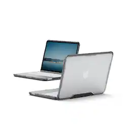 UAG - MacBook Neo Case 13" 2026, Slim & Clear Protective Cover, Rugged Scratch Resistant Armor Shell with Non-Slip Grip, Plyo - Ice