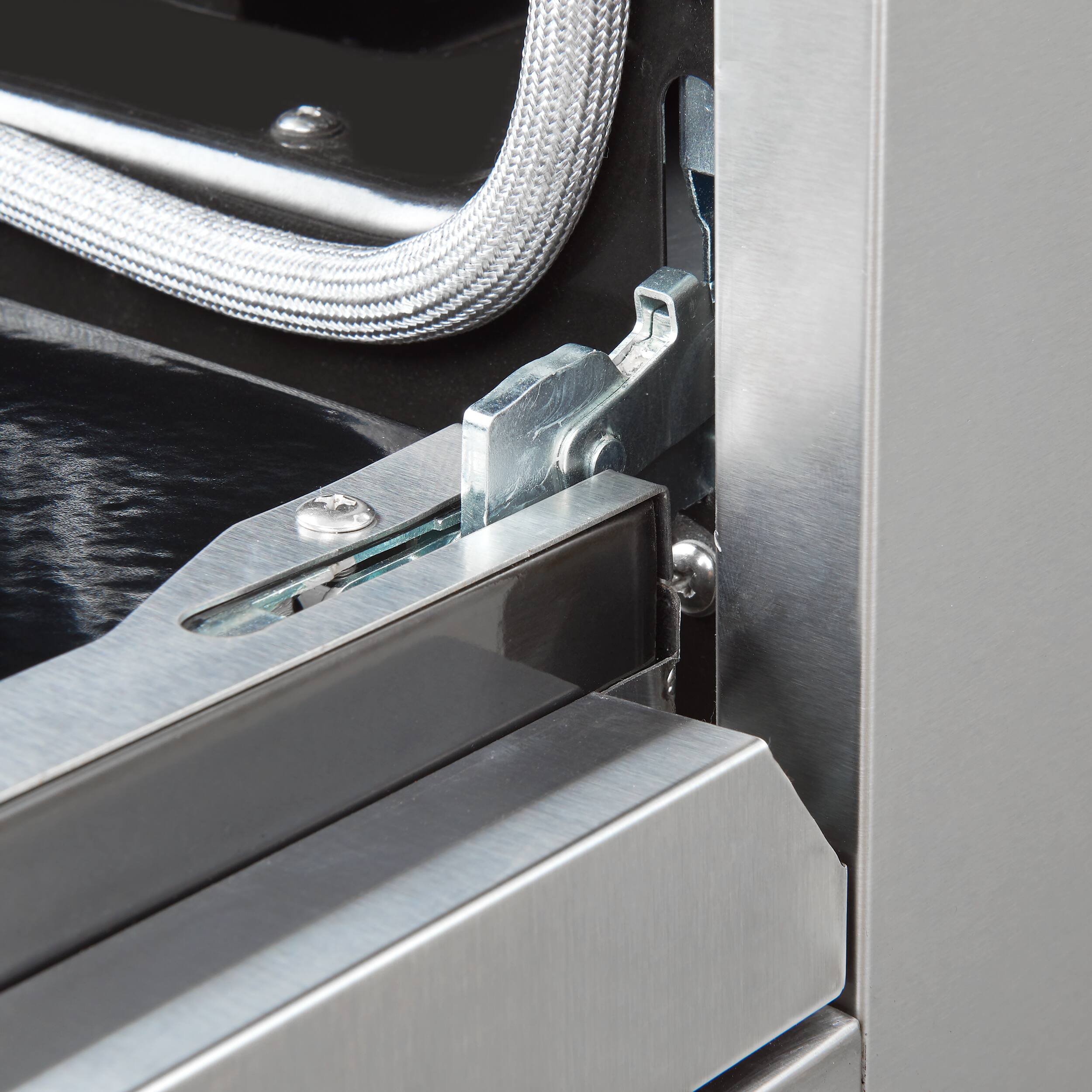 Alt View 8. Forno Appliances - Paolo 4.38 cu. ft. Freestanding Electric True Convection Range with Warming Zone - Silver.