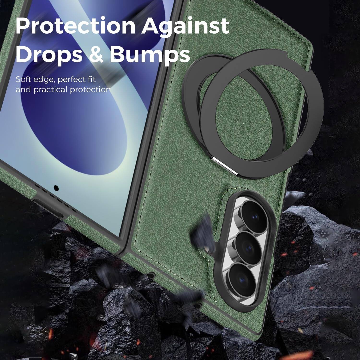 Protection Against Drops & Bumps  
Soft edge, perfect fit and practical protection