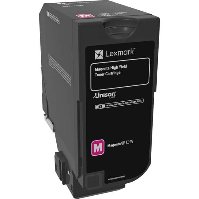 Lexmark - Original Toner Cartridge - Laser - High Yield - 16000 Pages - Magenta