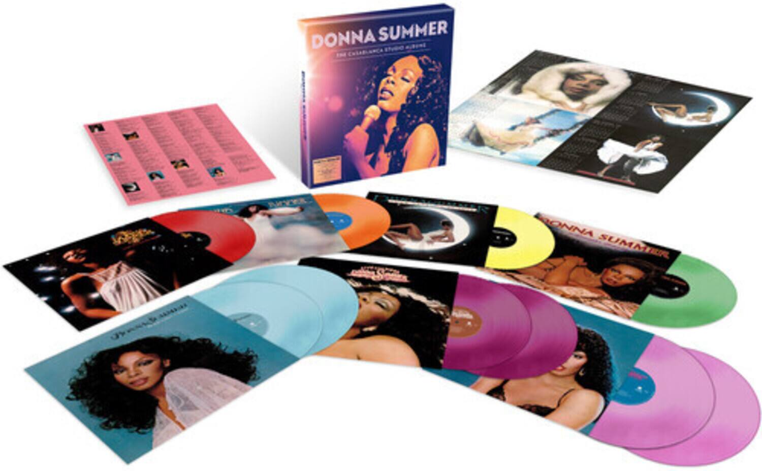 Donna Summer - Casablanca Studio Albums - 140-Gram Colored Vinyl 10LP Boxset   - VINYL LP