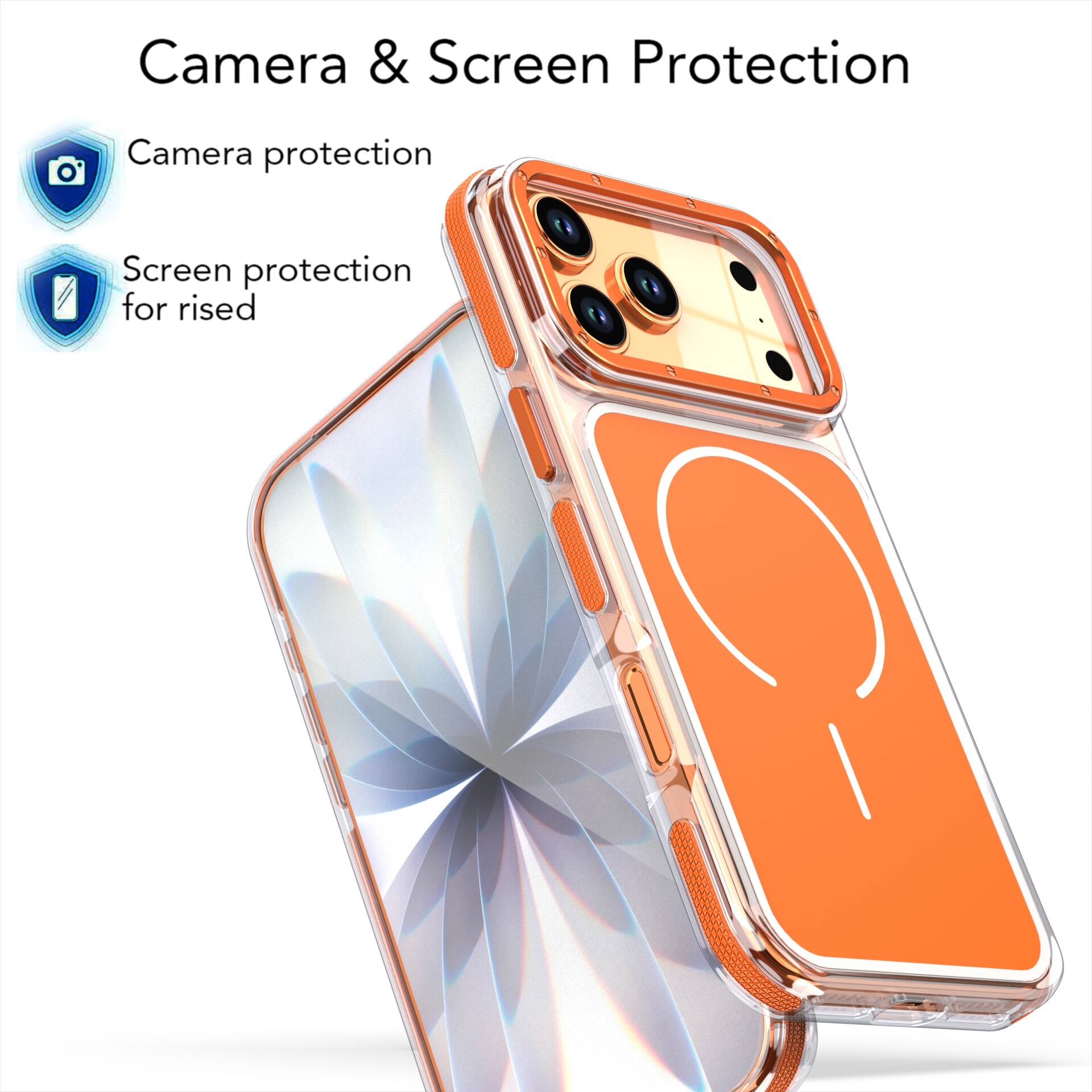 Camera & Screen Protection

Camera protection

Screen protection for raised
