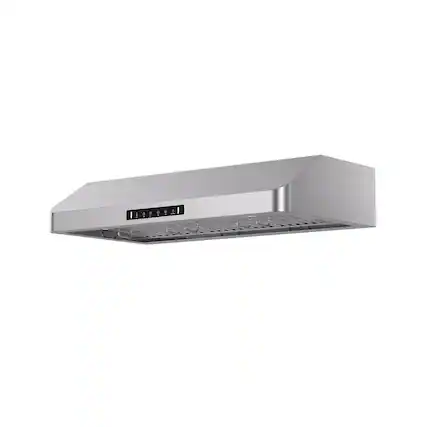 Front. VIKIO - 36 inch Ducted 700-CFM Stainless steel Under Cabinet Range Hood - Stainless steel.