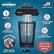 THE "ORIGINAL" FLOWTRON SINCE 1974 MADE IN THE USA FLOWTRON HANGING RING 5600V NON-CLOGGING KILLING GRID 40-WATT UV REPLACEABLE BULB OCTENOL ATTRACTANT ABS ABS PLASTIC WEATHERPROOF HOUSING PATENTED TECHNOLOGY IMPROVES EFFECTIVENESS INSECT TESTED, MOTHER NATURE APPROVED.