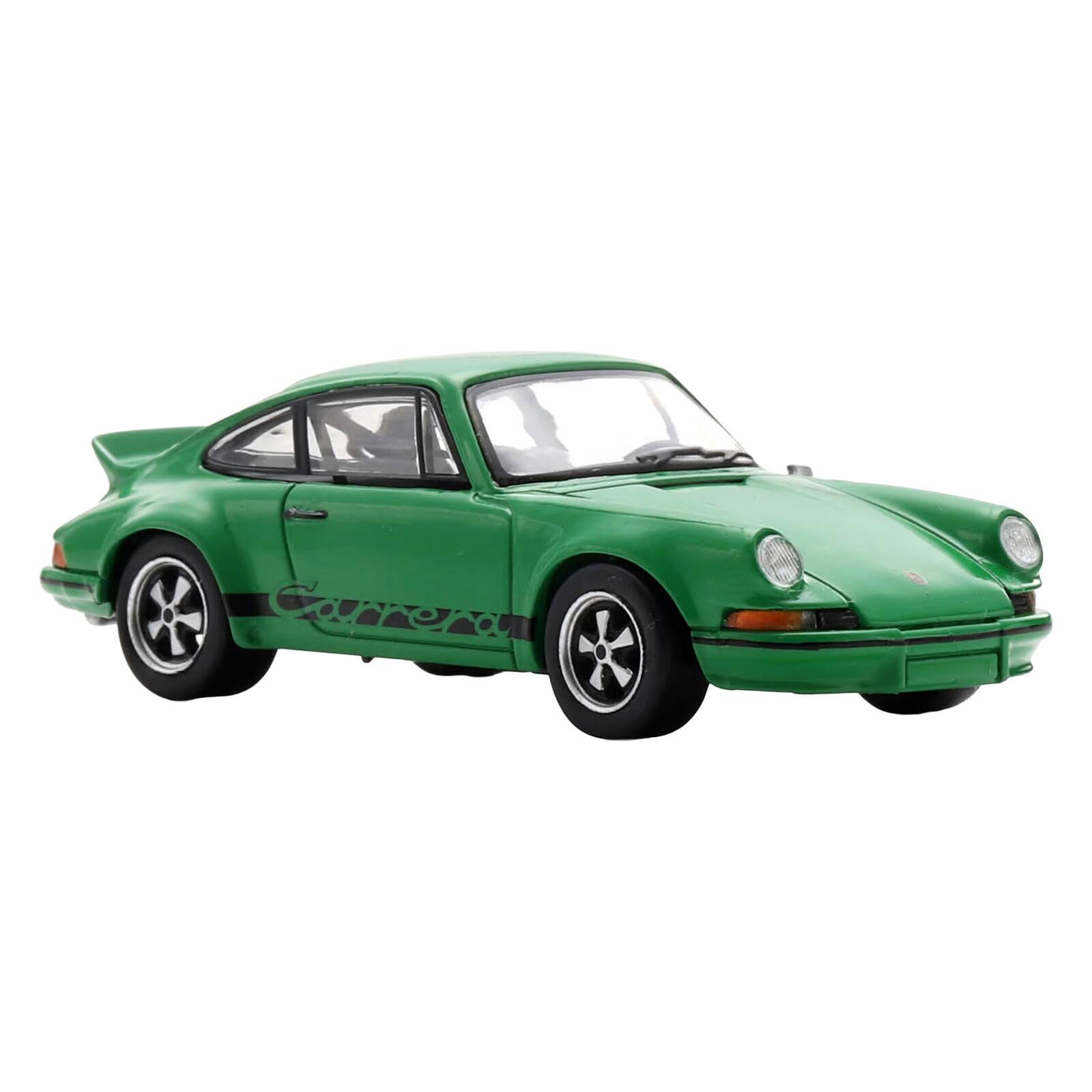 Alt View 2. Spark - 1973 Porsche 911 Carrera RSR 2.8 Green with Black Stripes 1/64 Model Car by Spark.