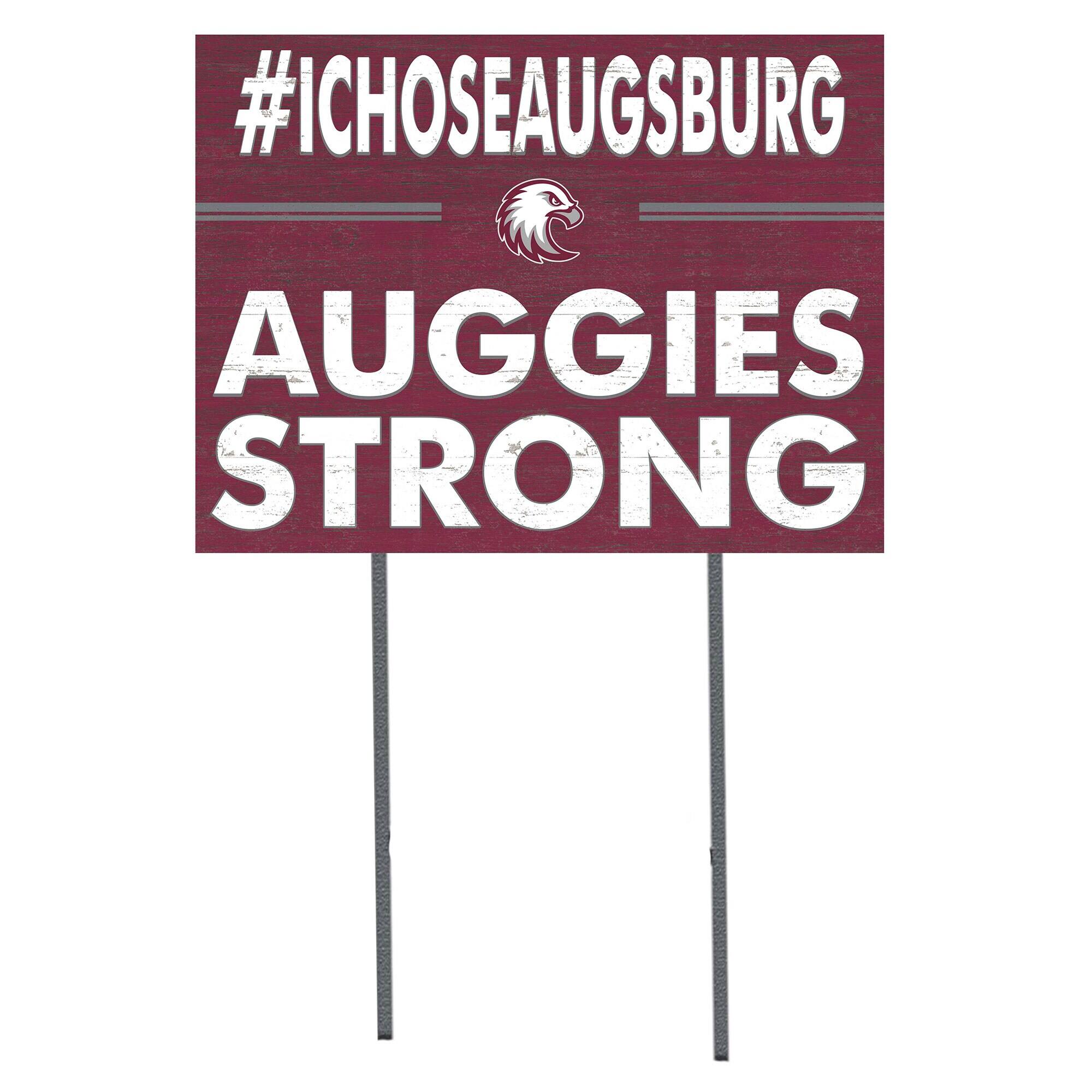 Augsburg Auggies 18" x 24" I Chose Yard Sign