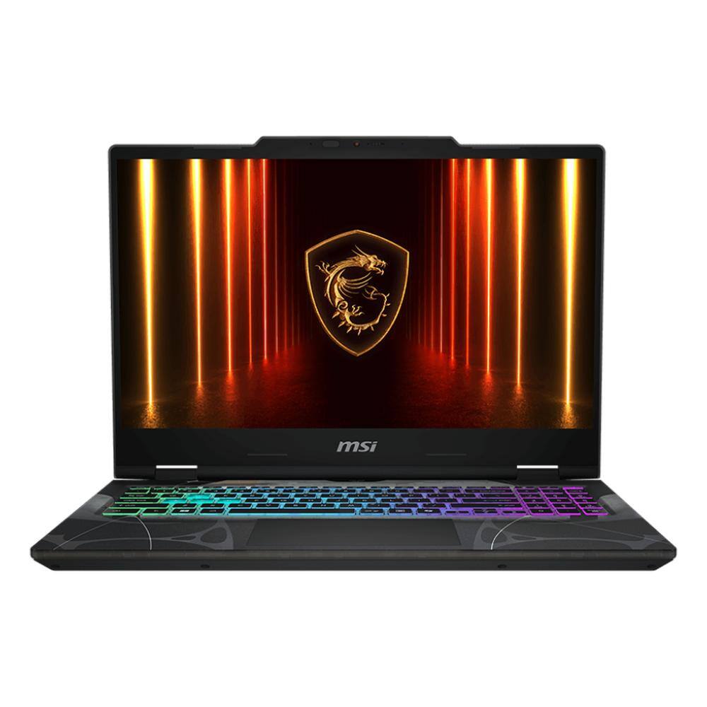 Front. MSI - Cyborg 15.6" Gaming Laptop - 1920x1080 - Intel Core 7 240H - 16GB RAM - NVIDIA RTX 5060 - 1TB SSD.