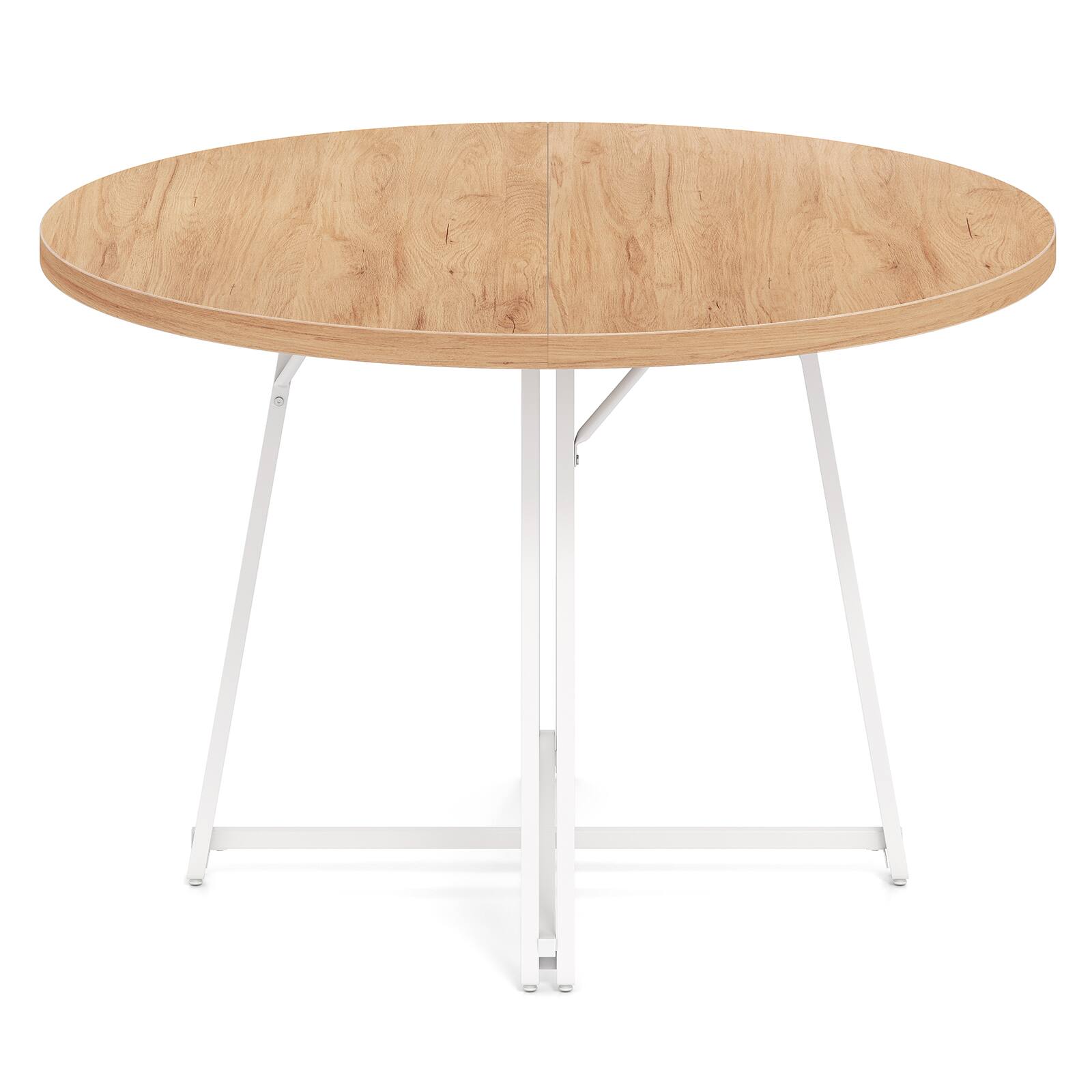 Alt View 9. Gymax - Gymax 47 Inch Dining Table w/8 Metal Supporting Legs & Cross Base for Dining Room - Yellow.
