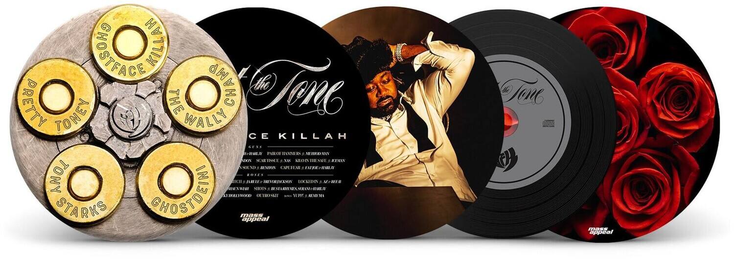 GHOSTFACE KILLAH  
THE PRETTY TONEY  
THE WALLY  
TONY STARKS  
GHOSTDEMI  
CE KILLAH  
mass appeal