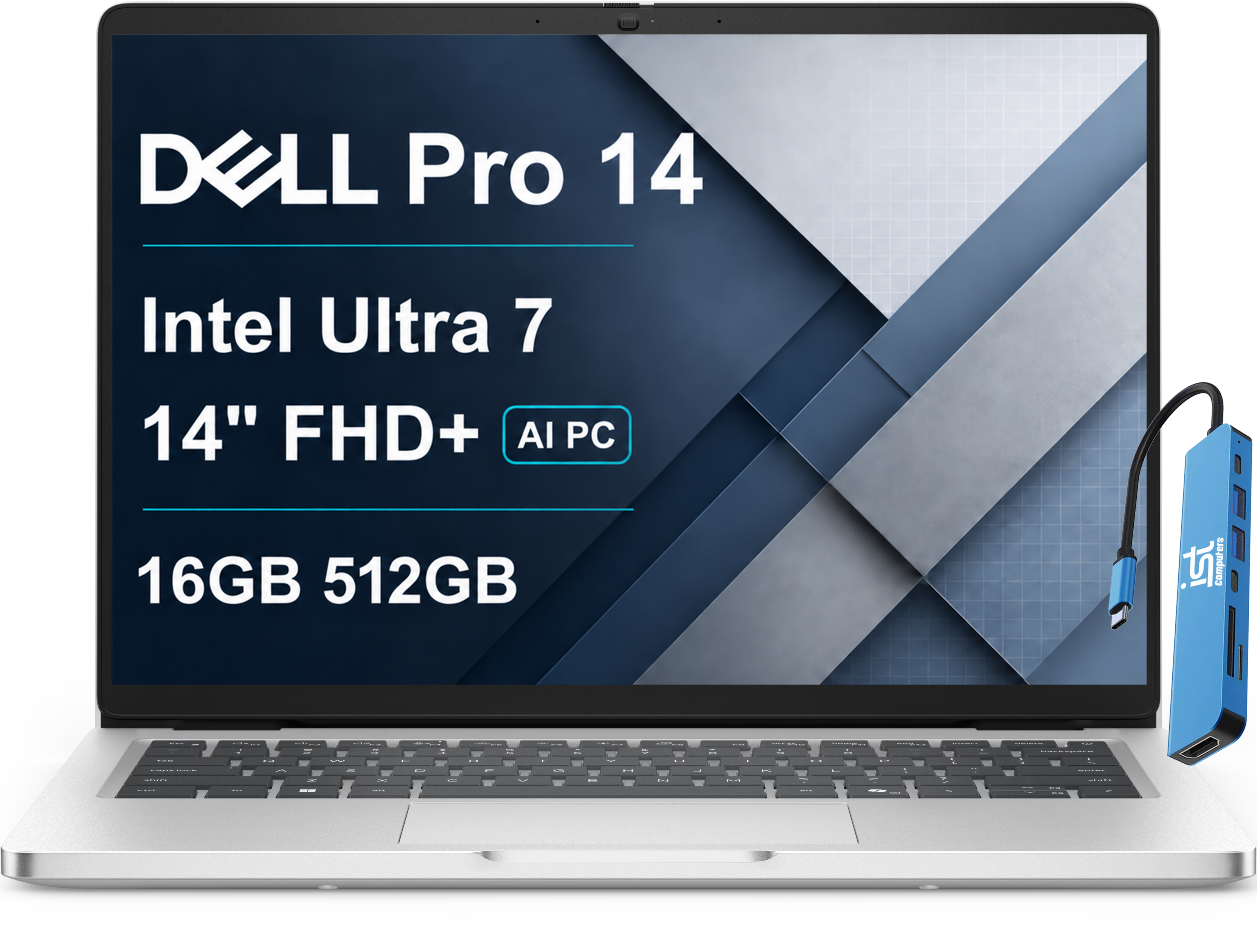 DELL Pro 14  
Intel Ultra 7  
14" FHD+ AI PC  
16GB 512GB  
ist Computers