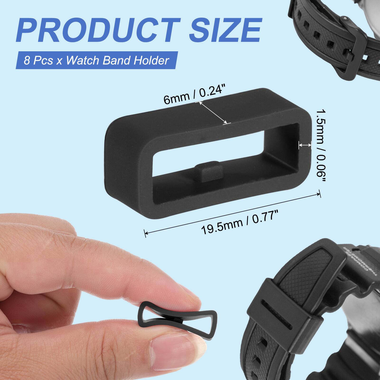 PRODUCT SIZE  
8 Pcs x Watch Band Holder  
6mm / 0.24"  
1.5mm / 0.06"  
19.5mm / 0.77"