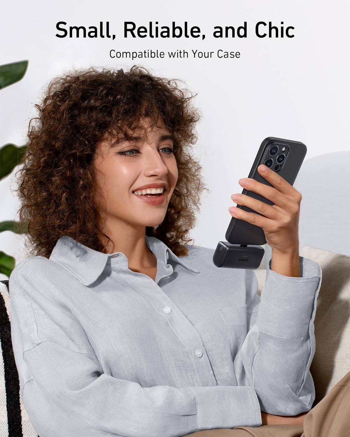 Small, Reliable, and Chic  
Compatible with Your Case