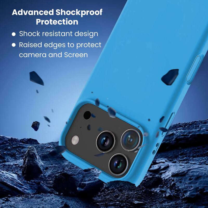 Advanced Shockproof Protection

- Shock resistant design
- Raised edges to protect camera and Screen
