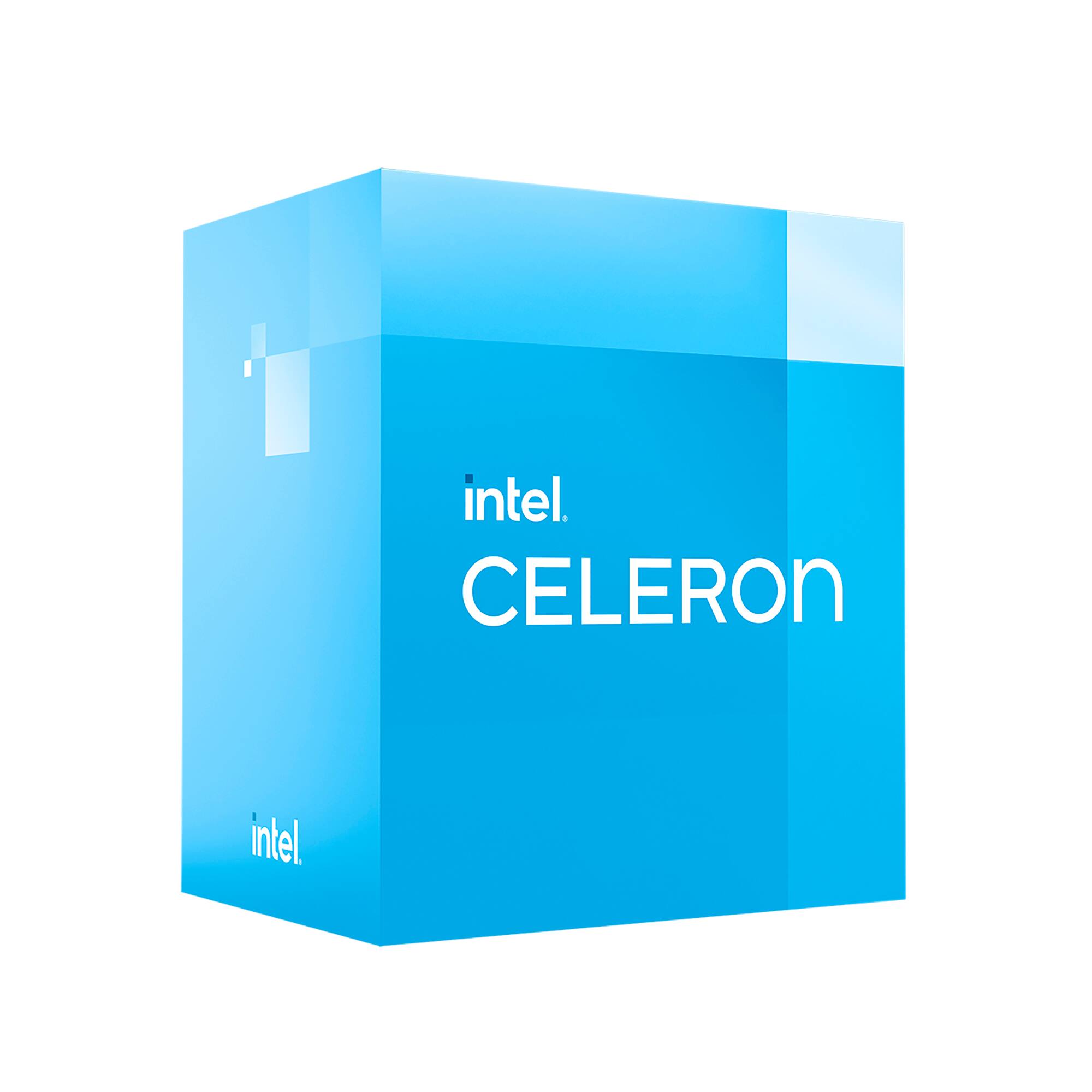Alt View 1. Intel - Celeron G6900 12th Generation - 2 Core - 2 Thread - 3.4 GHz - LGA1700 - Desktop Processor.