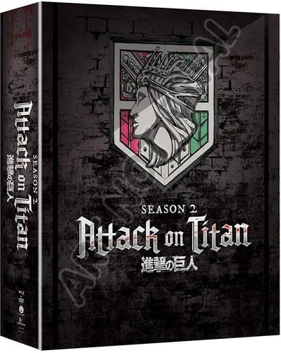 Front. Attack On Titan: Season Two   - BLU-RAY.