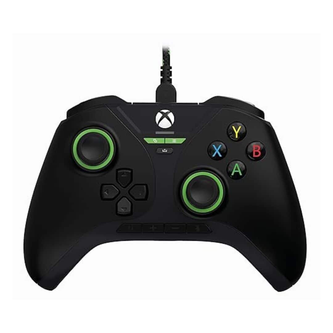 Front. Snakebyte - Snakebyte GamePad Pro X (Black) Controller with Hall Effect for Series X and PC - Black.