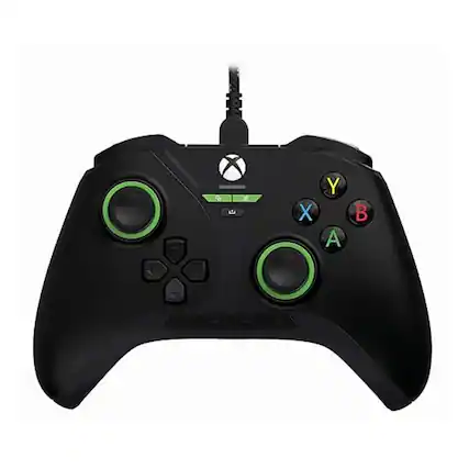 Front. Snakebyte - Snakebyte GamePad Pro X (Black) Controller with Hall Effect for Series X and PC - Black.