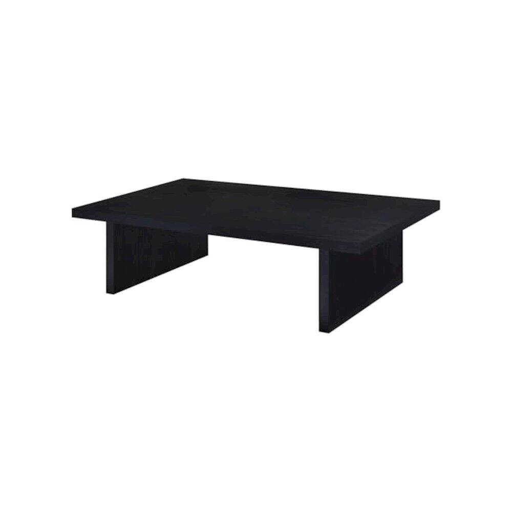 Alt View 4. Coaster Co. of America - Max Rectangular Engineered Laminate Coffee Table Black - Black.