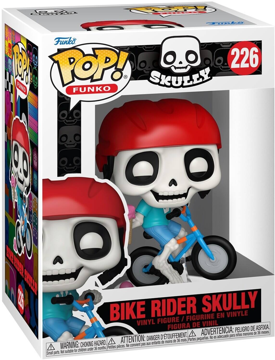 Loopy ad AO Tidly 166 B Funko 1A N 0 0.0 POP! 226 FUNKO 349 SKULLY FUNKO WIE 10E BROLA 22 RIDER SKULLY BIKE FIGURE I FIGURINE EN VINYLE VINYL DE VINIL FIGURA PELIGRO DE ASFIXIA. D'TOUFFEMENT. ADVERTENCIA: para niños menores de 36 meses DANGER pequeñas. No es adecuado HAZARD. ! ATTENTION: aux enfants de moins de 36 mois. Partes WARNING: CHOKING Petites pièces. Ne convient pas for children under 36 months Small parts. Not suitable