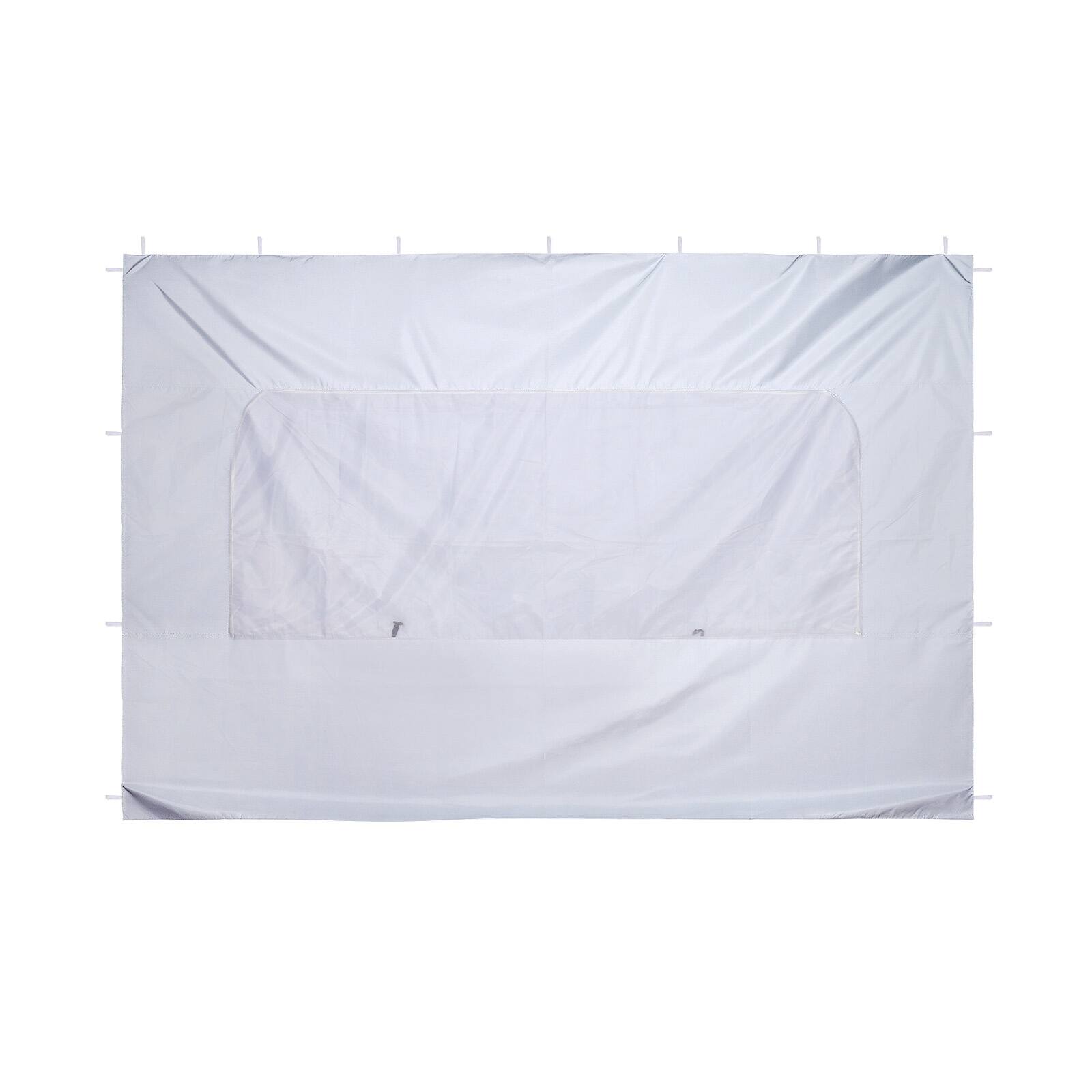 Alt View 5. VEVOR - Canopy Sidewalls, Fit for 10 x 10 ft Pop Up Canopy Tent, Tent Side Walls with Waterproof and Sunlight Protection Layer - White.