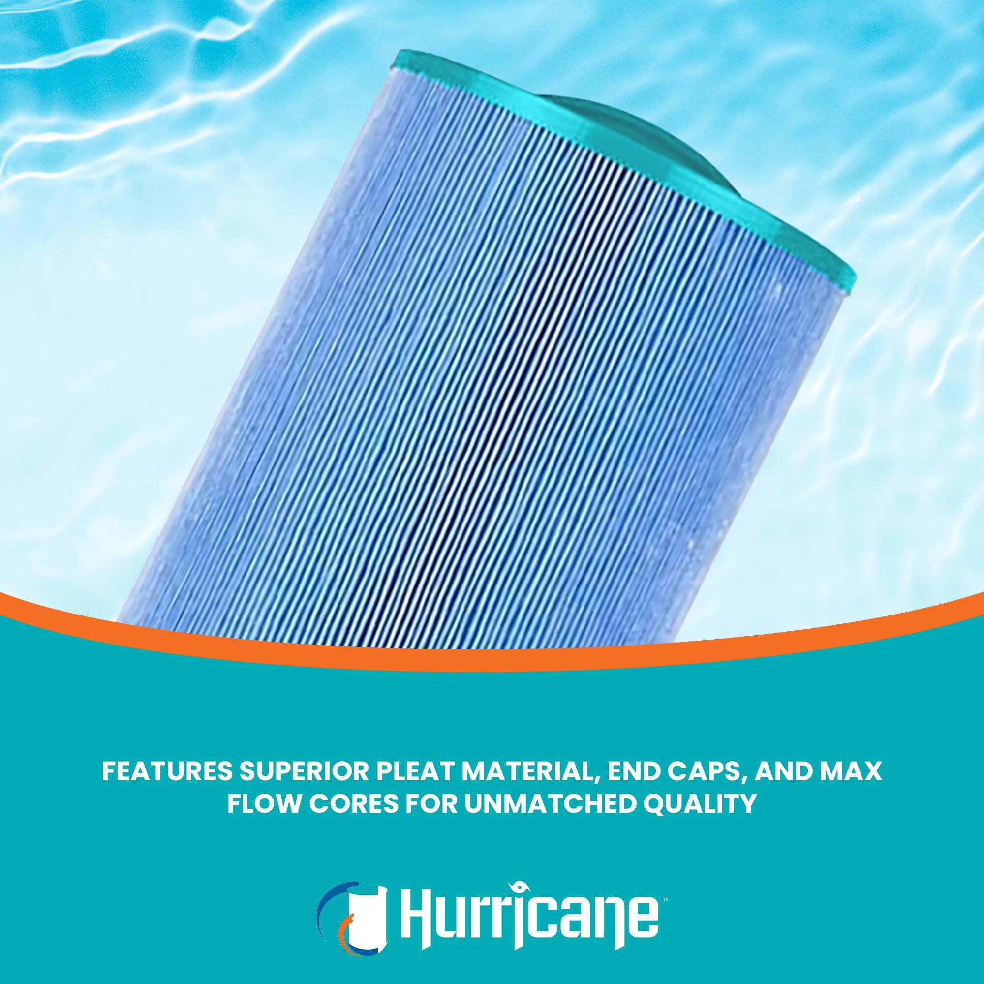 FEATURES SUPERIOR PLEAT MATERIAL, END CAPS, AND MAX FLOW CORES FOR UNMATCHED QUALITY

Hurricane