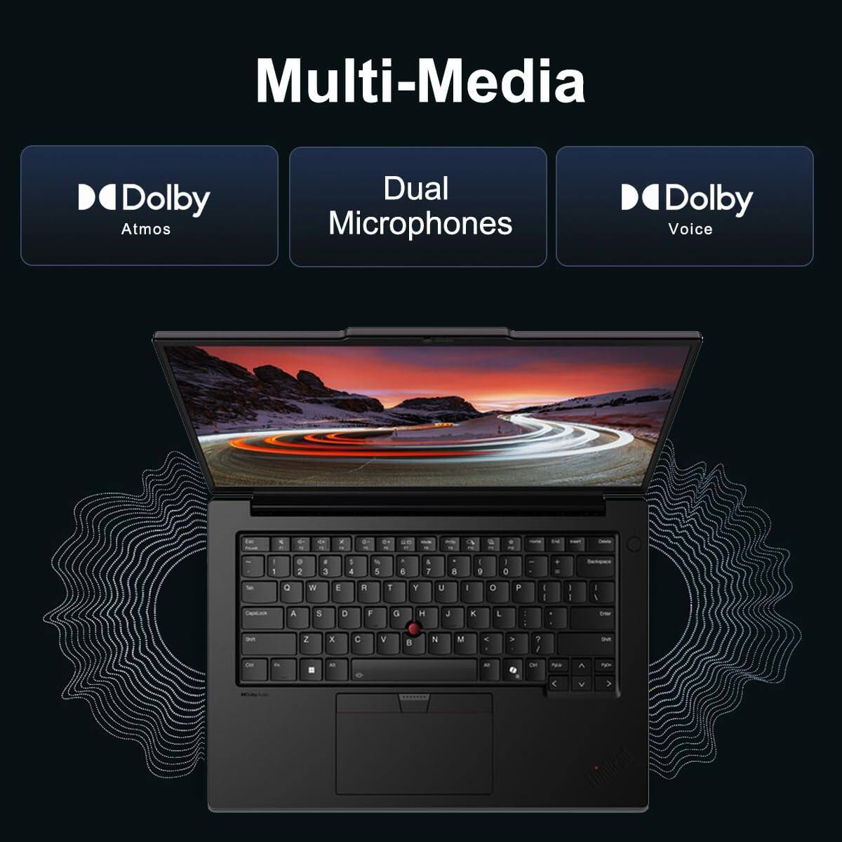 Multi-Media  
Dolby Atmos  
Dual Microphones  
Dolby Voice