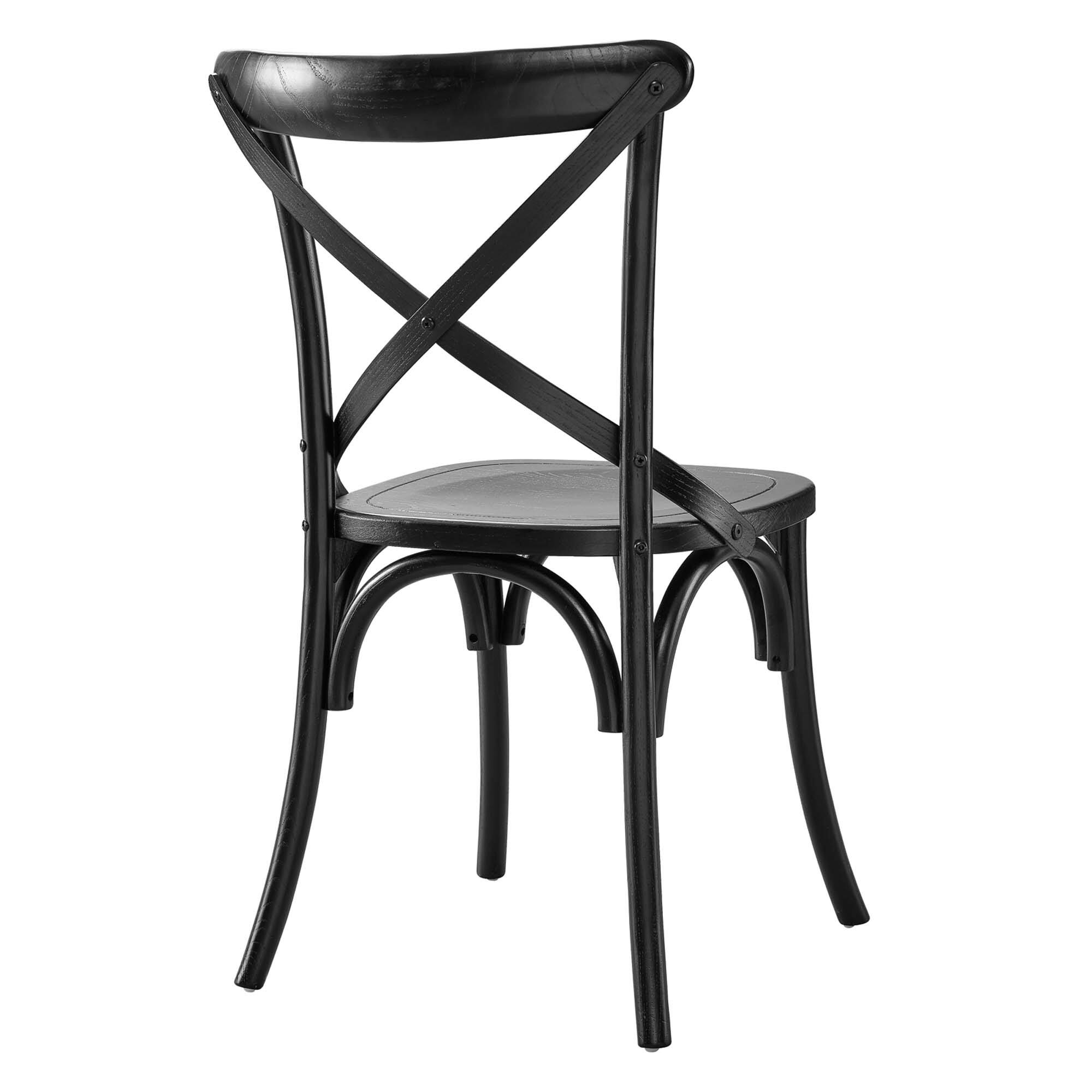 Back. Modway - Gear Dining Side Chair by Modway - Black.