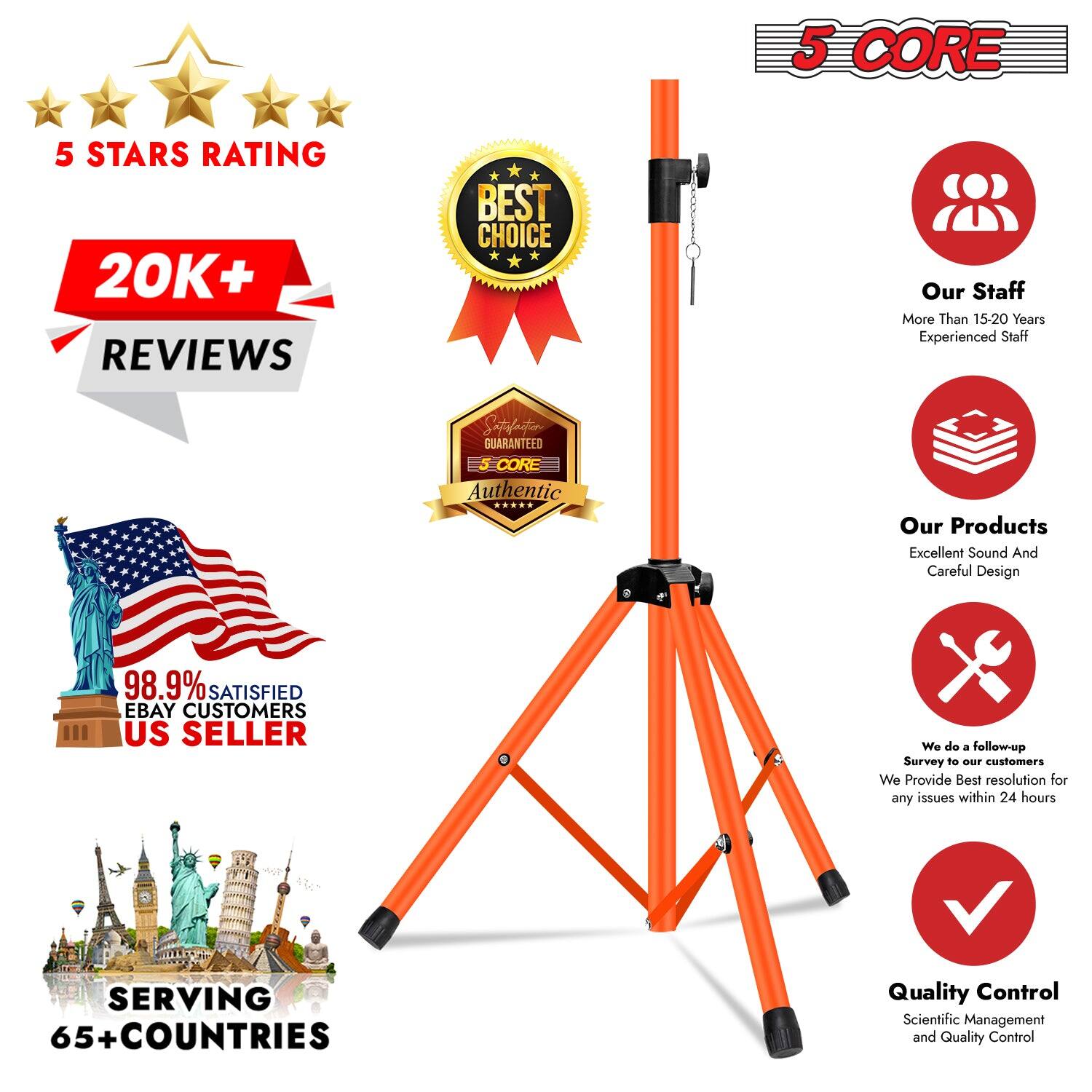 5 Stars Rating, 20K+ Reviews, Best Choice, Our Staff More Than 15-20 Years Experienced, Satisfaction Guaranteed, 5 Core Authentic, Our Products Excellent Sound and Careful Design, 98.9% Satisfied eBay Customers, US Seller, We do a follow-up Survey to our customers, We Provide Best Resolution for any issues within 24 hours, Serving 65+ Countries, Quality Control, Scientific Management and Quality Control.